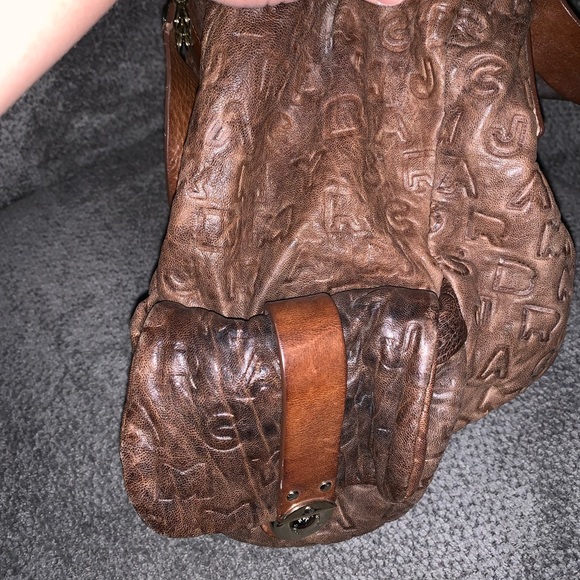 Marc by Marc Jacobs monogram embossed leather bag - Picture 5 of 8